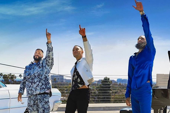 Nipsey Hussle with DJ Khaled and John Legend In Final Music Video