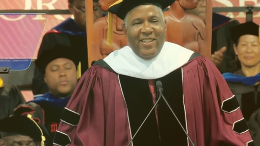 Robert F. Smith, black billionaire pays off student loans for Morehouse graduates at commencement 2019
