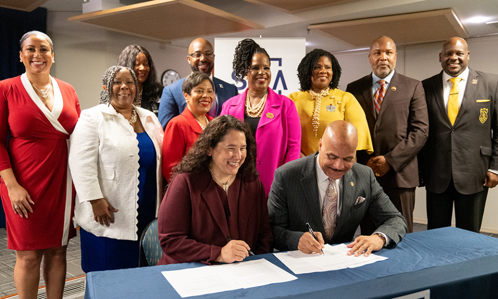 U.S. Small Business Administration Signs Landmark Collaboration with Historically Black Fraternities and Sororities to Address the Wealth Gap Through Black Entrepreneurship