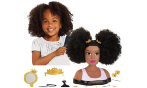 Black-Owned Toy Company Launches Naturalistas 'Crown And Coils' Fashion Styling Head Set On Amazon
