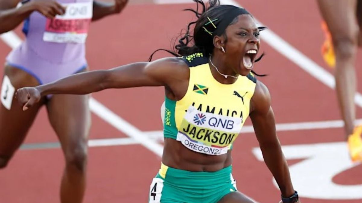 Shericka Jackson Wins 200m, Zurich Diamond League Final Watch Race