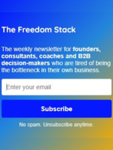 This isn’t just a newsletter. It’s your weekly unfair advantage.