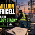 African telecom engineers work at a modern network facility as U.S.-backed financing supports Africell infrastructure expansion, raising questions about technology ownership and control.